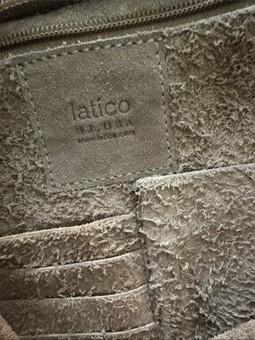 latico Taupe rawhide bag. Slouchy, casual & chic.